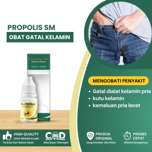 Obat Gatal Kelamin Obat Gatal Di Alat Kelamin Pria Salep Gatal Kutu Kelamin Obat Bentol dan Gatal Pada Kelamin Pria- Propolis SM
