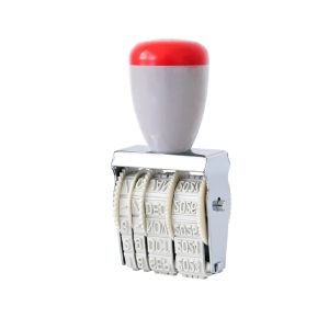 Nexlent Adjustable Digital Stamp 4mm Print Date Stamp for Office Business Supplies 1Pcs