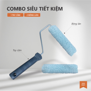 [COMBO TIẾT KIỆM] Công cụ sơn Loho House cao cấp tiện lợi cần thiết khi sơn tường