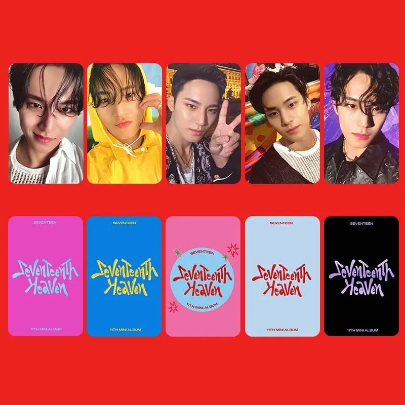 SEVENTEEN 11th Mini Album Heaven Solo PhotoCards Woozi Hoshi