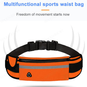 H Percetakan skrin sutera tali pinggang berjalan untuk lelaki dan wanita beg periuk hadiah halimunan pelbagai fungsi poket sukan luar