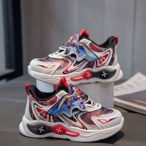 Boys Brand Fashion Sneakers for Kids Breathable Casual Students Outdoor Sport Shoes With Box(Size 26-37)