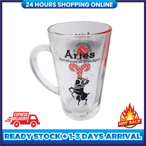 Zodiac Glass Mug -Aries