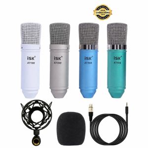 Micro thu âm live stream AQ100 chất âm trong và sáng.