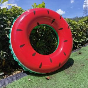 50/60/70/80CM Orange Fruit Swimming Ring Colorful Clear Watermelon Inflatable Ring Floater Pool Floaties For Kids Baby Adults summer summer gift 游泳圈