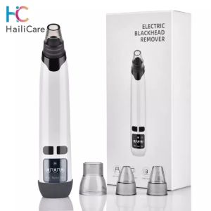Hailicare Blackhead Remover Face Deep Cleaner Pimple Acne Vacuum Suction Acne Extractor Black Head Remover Tool Facial Skin Care Machine