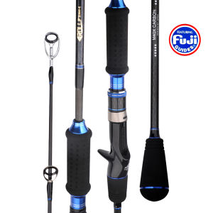 Fuji Solid Jigging 1.8 /1.98M Fishing Rod Carbon Fiber Bait Spinning Solid Tip fishing Light Rod salt water/fresh water Rod fishing rod set Solid Tip Rod Light Rod Outdoor Rod