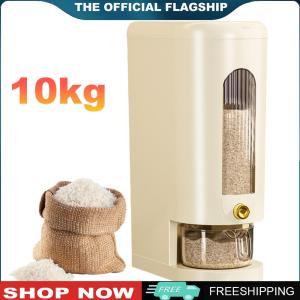 [HOSHIN]ถังเก็บข้าวอัตโนมัติความจุ 10 กิโลกรัม พร้อมฝาปิดสนิท สำหรับเก็บข้าวในครัวและห้องครัว