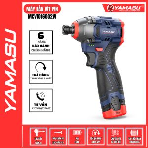 Máy Bắn Vít Cầm Tay 160Nm YAMASU Chuyên Vít Lực Siết Mạnh 3 Tốc Độ Chính Hãng YMS-MCV10160G2W