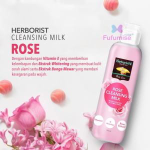 HERBORIST Rose Water & Cleansing Milk | Sleeping Mask | Facial Wash | air mawar herboris (BPOM)