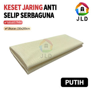 SPREI ANTI SLIP MAT ANTI SLIP KARPET LANTAI TATAKAN MEJA Uk. 200cm x 150cm - PUTIH