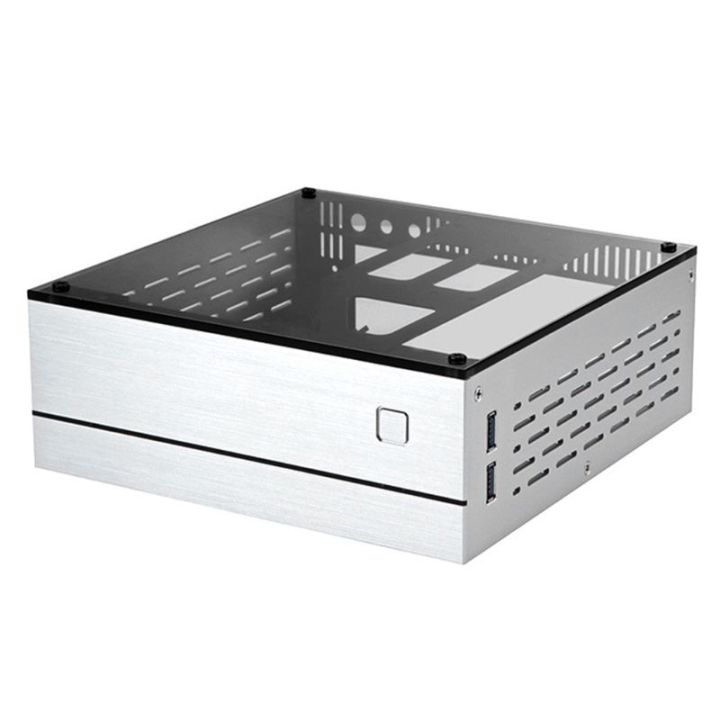 B01 Mini ITX Computer Case Chassis Aluminum/Glass Briefcase Home ...