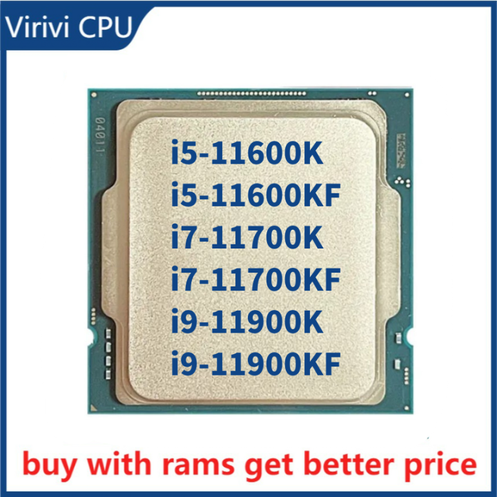 Intel i5-11600K i5-11600KF i7-11700K i7-11700KF i9-11900K i9-11900KF ...