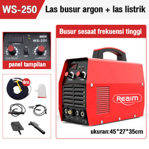 REAIM Mesin Las TIG-250 160A Mesin pengelasan IGBT Welding machine Mesin Travo Las Listrik Inventer
