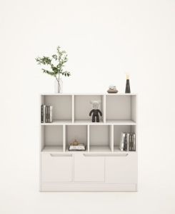 FREESHIP HCM - Kệ Sách Gỗ MDF Tatana KS015 – có thiết kế theo yêu cầu khách hàng