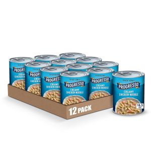 Progresso Traditional Creamy Chicken Noodle Canned Soup 18.5 oz. (Pack of 12)