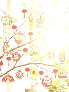 【Ship in 24H】Ready 2026新年布置活动挂件过年装饰发财树挂件马年布置卡片