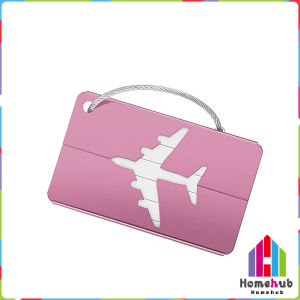 HB Luggage Tag Aluminum Alloy Anti-loss Label Aircraft Baggage Tag