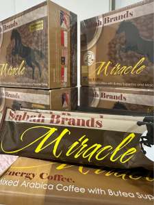 [5PCS ] Miracle Coffee Sabah Brand One Sachet trial pack