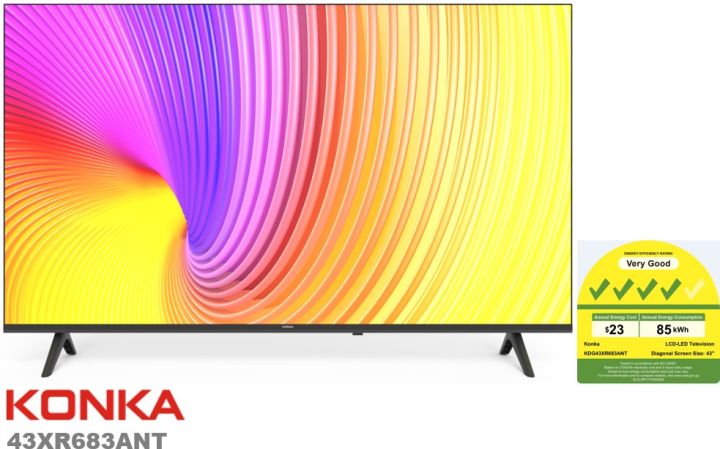 KONKA 43XR683ANT FHD LED GOOGLE TV | Lazada Singapore