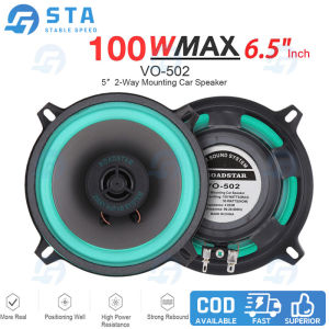 [Local Delivery] 2pcs 6.5 Inch 160W Car HiFi Coaxial Speaker Vehicle Door Auto Audio Music Stereo Full Range Frequency Speakers for Cars