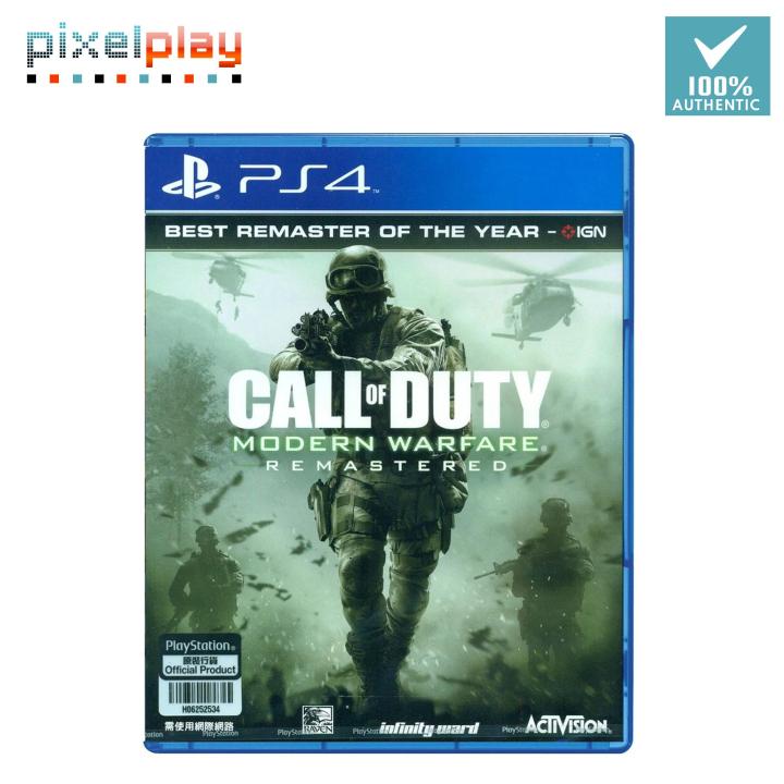 PS4 Call of Duty: Modern Warfare Remastered [R3] Remastered Action