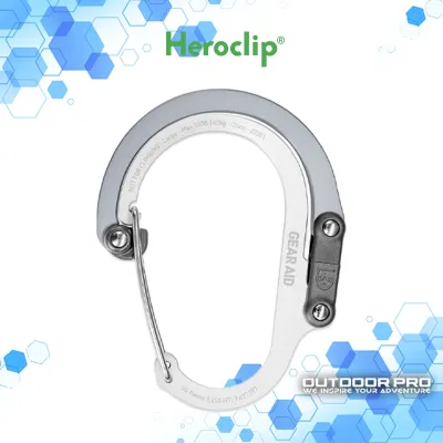 Heroclip Large Shade of Gray Gear Clip