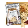 泡参虫草花汤 4-5人份 润肺补气 提神 药材汤 Ginseng Cordyceps Flower Soup Lung Strengthen 4-5 person  Chinese Herbal Soup. 