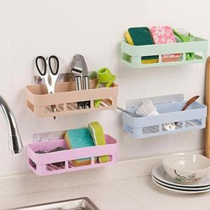 Khay Gắn Tường Nhà Bếp Nhà Tắm Đựng Đồ Đựng Gia Vị Tiện Lợi Hàng chuẩn