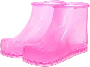 Baluue Foot Bath Massage Shoes for Home and Spa Durable Heat-Resistant Foot Soaking Slippers Promote Blood Circulation and Relaxation 10X6.5X4.3 Inches