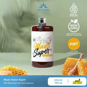 Madu Murni Multiflora Super 350gr 700gr Suur Lemoen By CRYSLENE