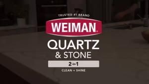 Weiman Quartz Countertop Cleaner and Polish (2 Pack w/Micro Towel) Clean and Shine Your Quartz Countertops Islands and Stone Surfaces with Ultra Violet Protection