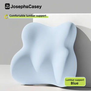 【Joseph&Casey】 Lumbar Support Cushion for Office Chair Pregnancy Back Pillow Ergonomic Waist Support Pad for Long Sitting Desk or Car Use