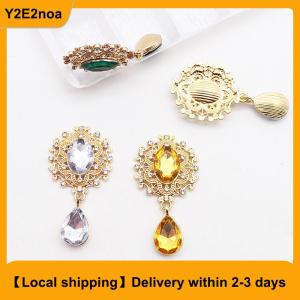 【Local shipping】 Rhinestone Brooch Accessories DIY Wedding Invitation Card Wine Gift Box Creative Decoration Clothing Accessories