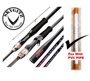 SKYGITZ MALAYSIA LOUIS ROAD with Carbon Sense Zodias handle Fishing Rod