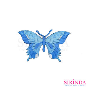 ตัวรีดการ์ตูนผีเสื้อ ตัวรีดติดเสื้อ อาร์มปักตกแต่ง DIY EMBROIDERY PATCH (00080451)