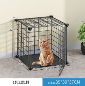 Stackable Cage for Cat DIY Cat Cage 3 layer Easy Assemble Cat House indoor Pet Cage/Cat stair fence Cat /collapsible cage/Cat villa