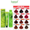 Bremod Hair Color BR-R301 ( Honey Tea Brown/Milk Tea Ash/ Ash Brown/Ash Blonde/Copper/Red/Burgundy/Pink/Ash/Purple/Brown/Golden/Orange ) 100ml. 