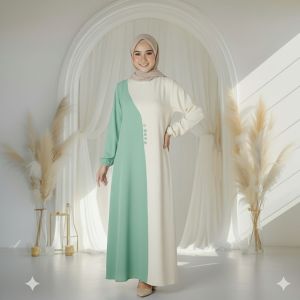 JUBAH MADINA PREMIUM CEY SIZE S TO 5XL IRONLESS Pakaian Wanita Kaftan Maxi Elegan Lengan Panjang Trending 2025