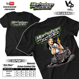 Vando Baju Kaos Ramadhan Ya Ongkekan Lengan Pendek Cotton Combed 30s Atasan Pria Kekinian Vol 2