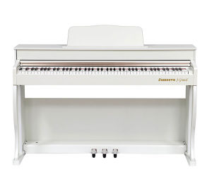 Master Grade/ Exam Grade 88 Keys Digital Piano Hammer Action Weighted Touch Jazzeevo J-Grand JG-55 Fully Weighted Full Size Key High Quality Bluetooth Kalezo Piano Operate Digital Piano With Mobile Device BLE-MIDI APP Learn Piano BLE-Audio