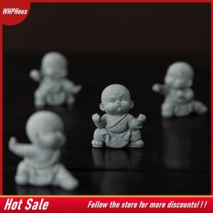【COD】🔥🔥🔥 Buddha Statues Miniature Monks Kung Fu Monks Zen Garden Decorations Meditation Home Aquarium Decoration