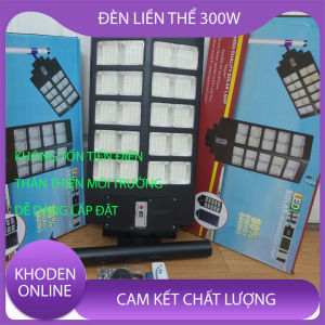 Đèn Đường Liền Thể Năng Lượng Mặt Trời 500W _ Chiếu sáng đường phố công viên