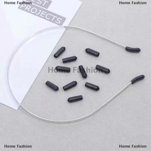 [COD] Home Fashion 200pcs Rubber Round End Cap Cover For Pipe Screw Thread Protector Push-fit Caps Diy Headband Accessories