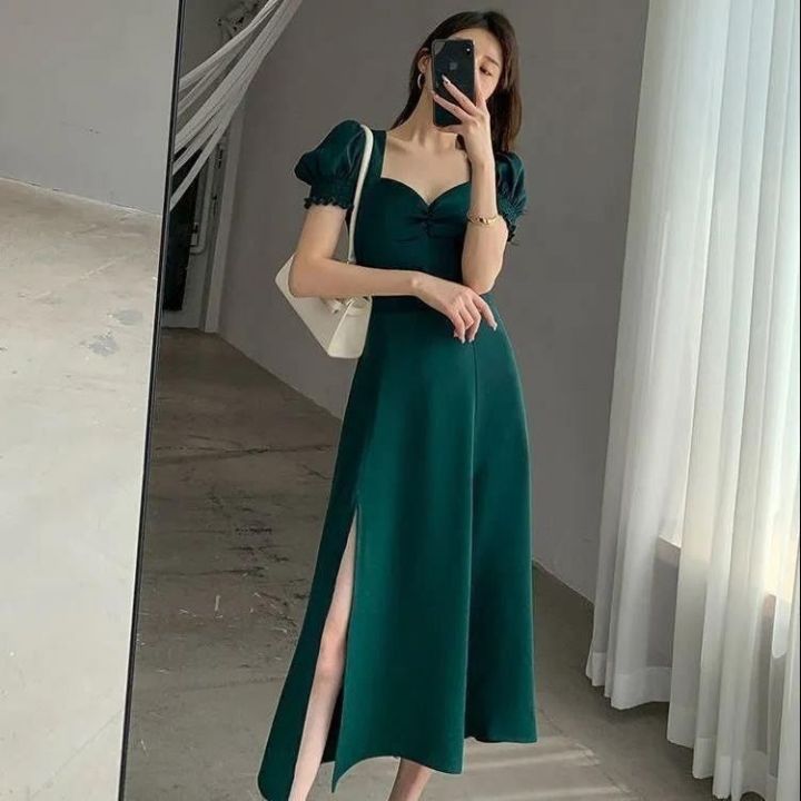 formal around dress modern filipiniana for women with side semi korean ...