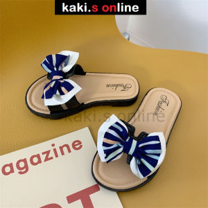 [kaki.s online] Selipar Kanak Kanak Perempuan Ribbon Korean Style Kid Korea