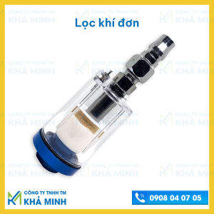 Bộ lọc hơi nước dùng cho dụng cụ phun sơn (Tặng kèm đầu nối hơi)