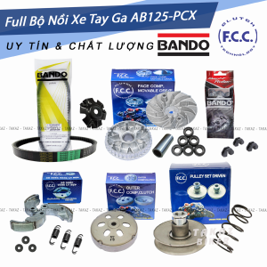 Trọn Bộ Full Cả Bộ Nồi Xe Tay Ga THEO ẢNH 1 ĐỜI XE  AB125 Đời 2013 - 2015 KZR FCC Công Nghệ Japan