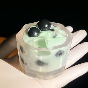 FUNG MALL Soft Material Pearl Milk Tea Cup Squeeze Toy Slow Rising Handmade Stress Relieving Toy Trick Gift Sensory Toys Imitation Dessert Toy Kids Toy