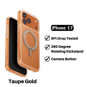 UNIQ Swivix iPhone 18 Pro Max Case / iPhone 17 Camera Button 360 Rotating Kickstand Phone Case